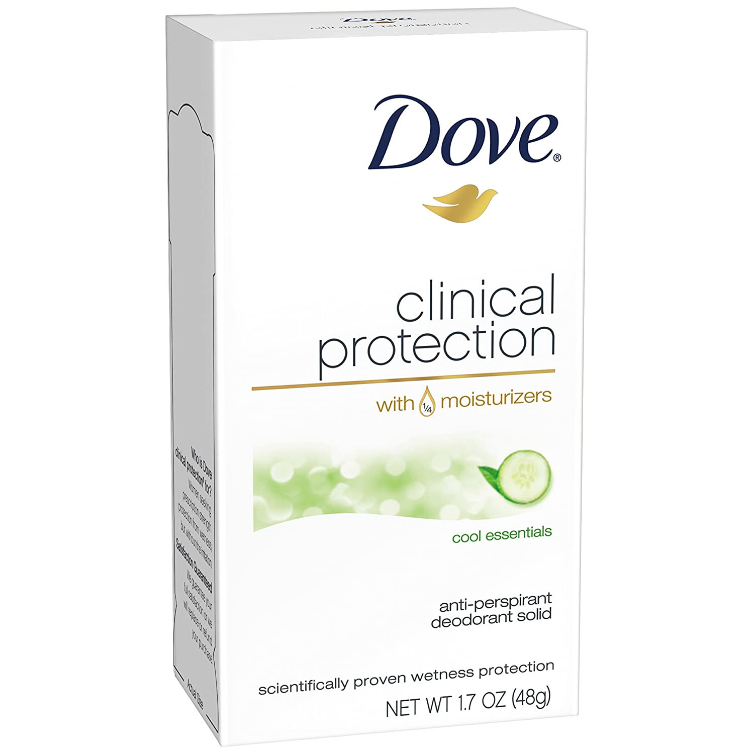 مام ضد تعریق کرمی زنانه Clinical Protection مدل Cool Essentials داو Dove