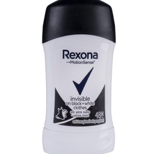 مام صابونی زنانه INVISIBLE ON BLACK + WHITE رکسونا Rexona