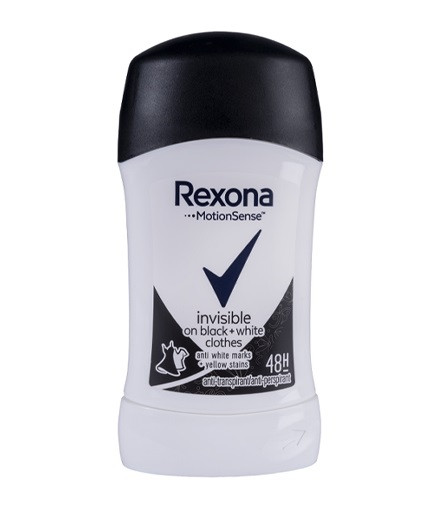 مام صابونی زنانه INVISIBLE ON BLACK + WHITE رکسونا Rexona