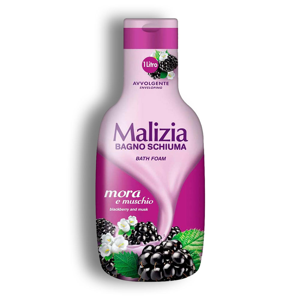 شامپو بدن 1000 میل حاوی شاه توت و مشک مالیزیا Malizia