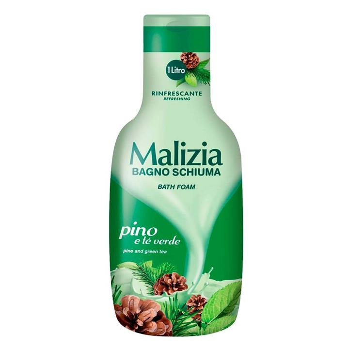 شامپو بدن 1000 میل حاوی عصاره چای سبز و کاج مالیزیا Malizia