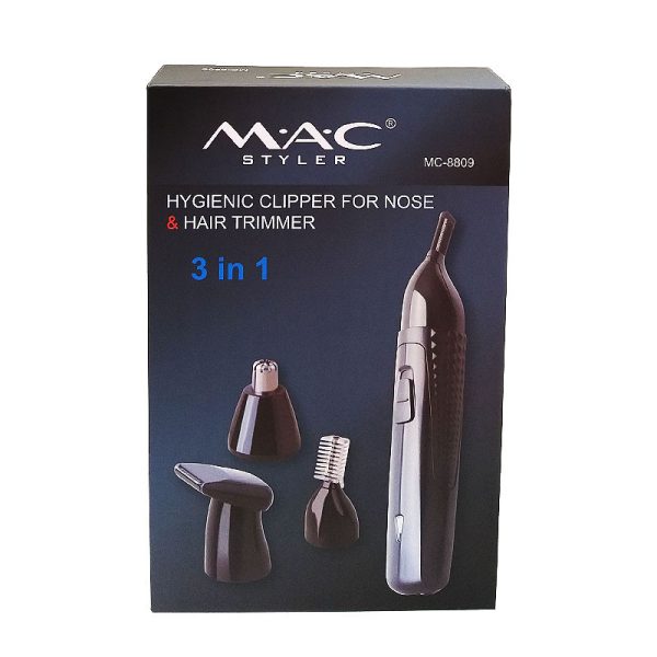 پیرایشگر 3 کاره MC-8809 مک استایلر MAC STYLER