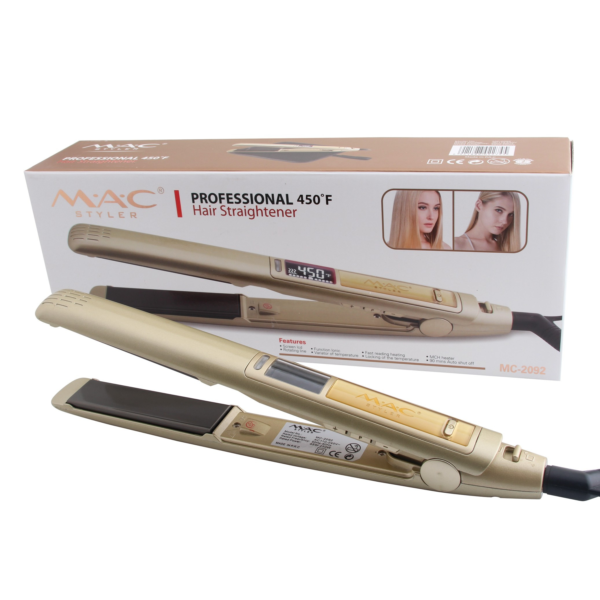 اتو مو MC-2092 مک استایلر MAC STYLER