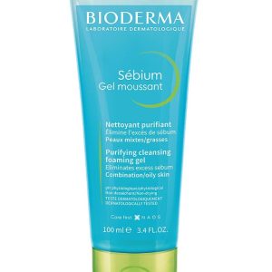 ژل شست و شو مناسب پوست های چرب و مختلط تیوپی 200 میل بایودرما BIODERMA
