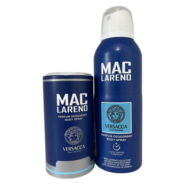 اسپری پرفیوم دئودورانت بدن مردانه ورساچه پور هوم مک لارنو MAC LARENO