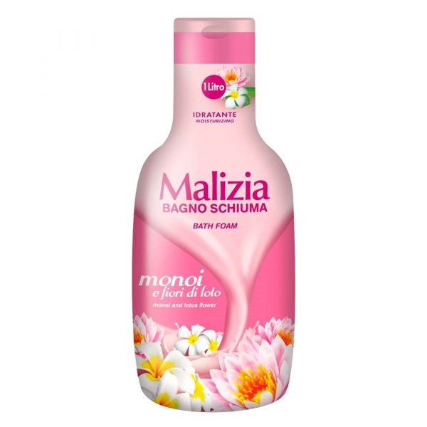 شامپو بدن 1000 میل حاوی عصاره گل مونویی و لوتوس مالیزیا Malizia