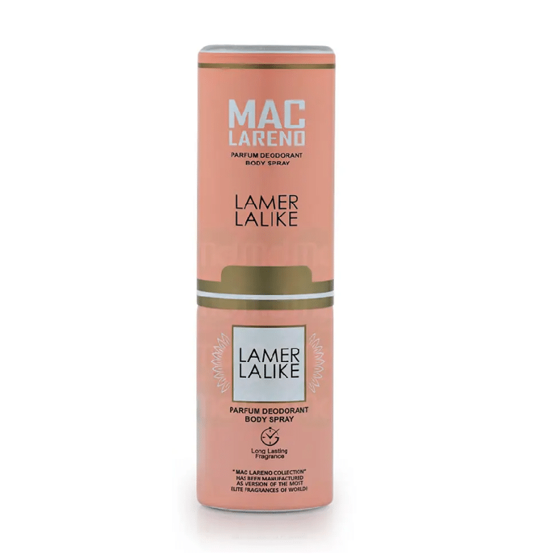 اسپری پرفیوم دئودورانت بدن زنانه لالیک لامور مک لارنو MAC LARENO