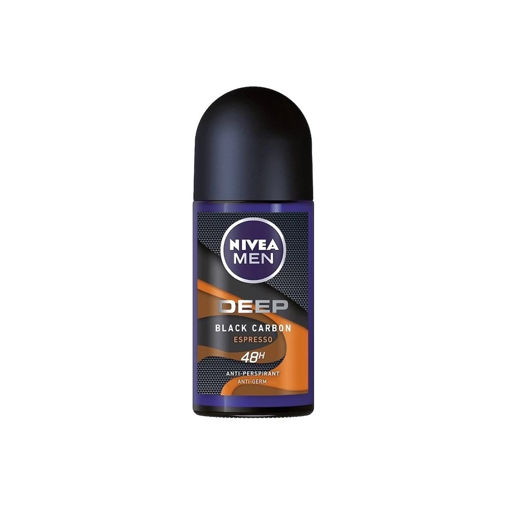 مام رول ضد تعریق مردانه deep black carbon espresso نیوآ NIVEA