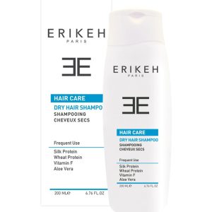 شامپو 200 میل مخصوص موهای خشک اریکه ERIKEH