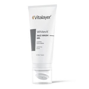 ژل شست و شوی صورت ویتالیر وایت ویت مناسب پوست های کدر و مستعد لک ویتالیر Vitalayer