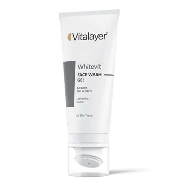 ژل شست و شوی صورت ویتالیر وایت ویت مناسب پوست های کدر و مستعد لک ویتالیر Vitalayer