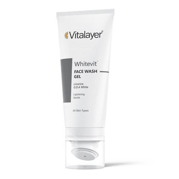 ژل شست و شوی صورت ویتالیر وایت ویت مناسب پوست های کدر و مستعد لک ویتالیر Vitalayer