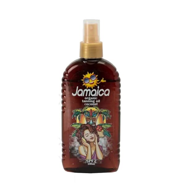 روغن برنزه کننده حاوی عصاره نارگیل جامائیکا  Jamaica