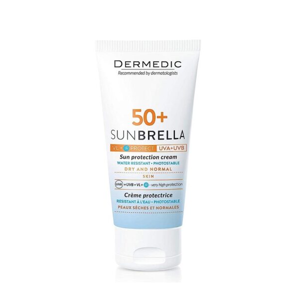 کرم ضد آفتاب پوست نرمال تا خشک +SPF50 درمدیک DERMEDIC
