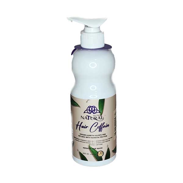 ماسک مو حاوی کراتین (کافئین) 750 میل نچرال NATURAL
