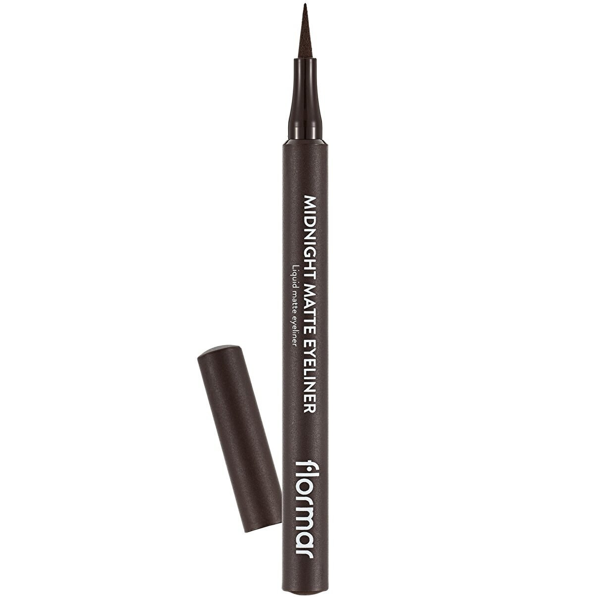 خط چشم میدنایت مات قهوه ای فلورمار flormar