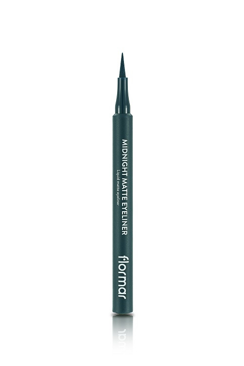 خط چشم میدنایت مات سبز فلورمار flormar
