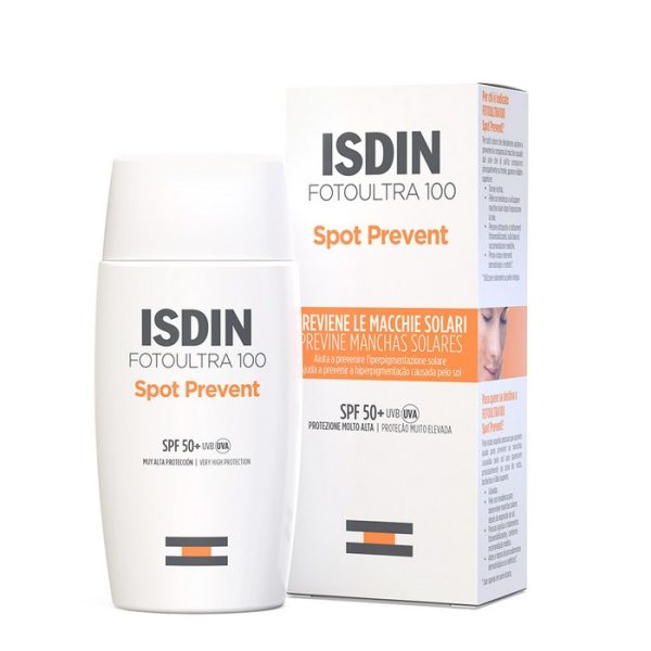 ضد آفتاب بی رنگ SPOT PREVENT ایزدین ISDIN