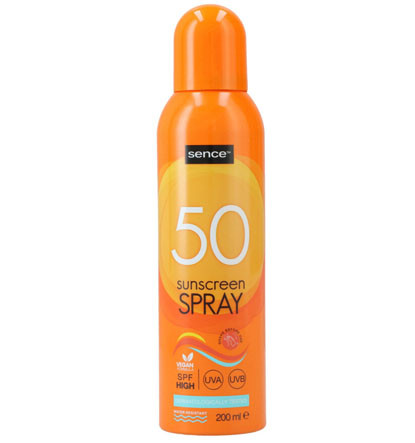 اسپری ضد آفتاب SPF50 سنس sence