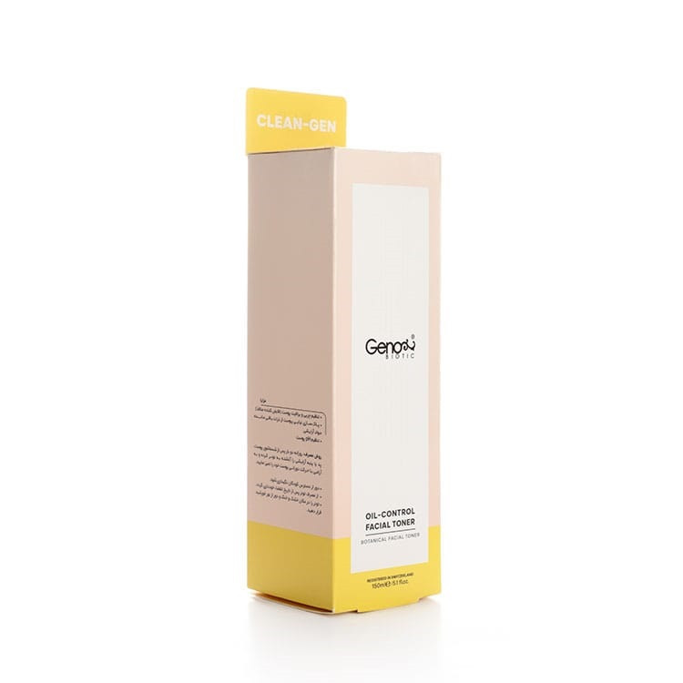 تونر تنظیم کننده چربی و براقیت صورت ژنوبایوتیک Geno biotic