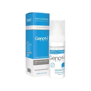 فوم شستشوی صورت مناسب پوست های خشک و حساس ژنوبایوتیک Geno biotic