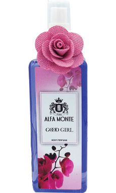 بادی پرفیوم زنانه گودگرل آلفا مونته ALFA MONTE
