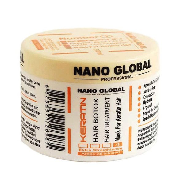 ماسک موی فاقد سولفات مخصوص موهای آسیب دیده 300 میل نانو گلوبال NANO GLOBAL