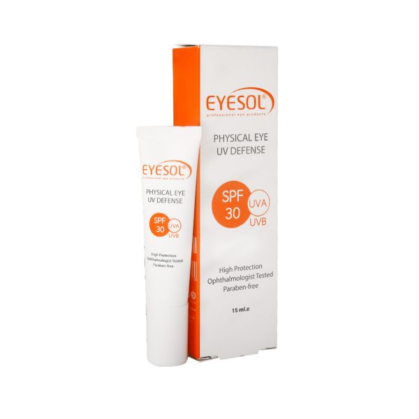 ضدآفتاب دور چشم بی رنگ آیسول EYESOL
