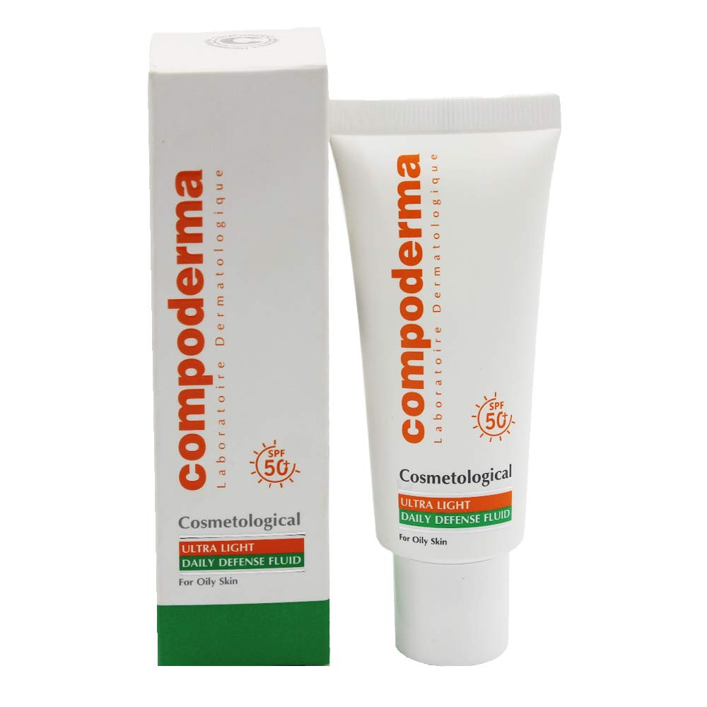 کرم ضد آفتاب SPF50+ مناسب پوست چرب کمپودرما compoderma