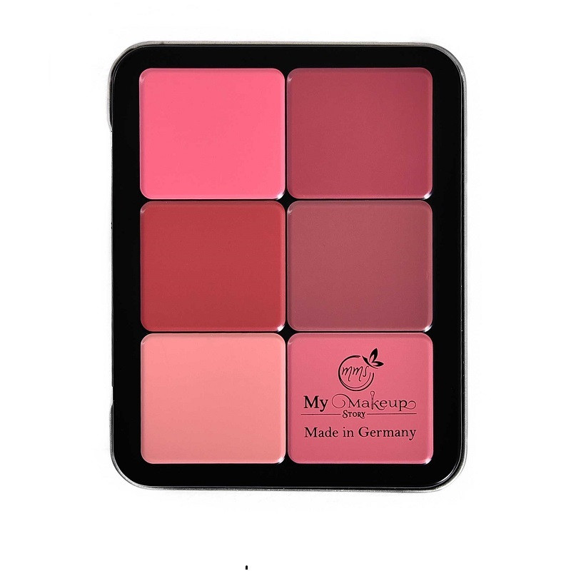 پالت رژ لب و هایلایتر 2 طرفه مای میکاپ استوری My Makeup Story