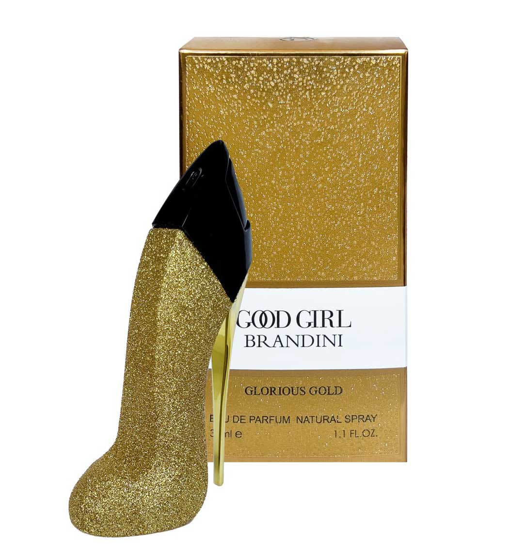 عطر ادوپرفیوم 33 میل زنانه گود گرل گلوریوس گلد برندینی BRANDINI