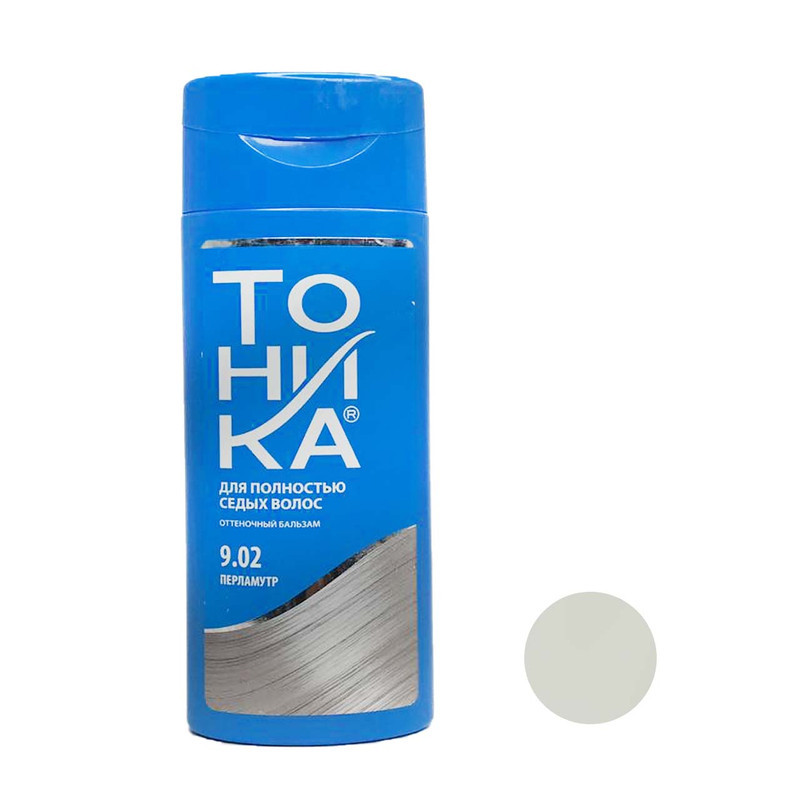 شامپو رنگ مو شماره 9.02 حجم 150 میل رنگ دودی تونیکا TOHNIKA
