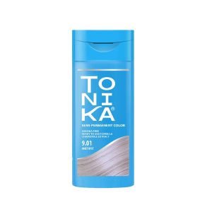 شامپو رنگ مو شماره 9.01 حجم 150 میل رنگ بلوند ارغوانی تونیکا TOHNIKA