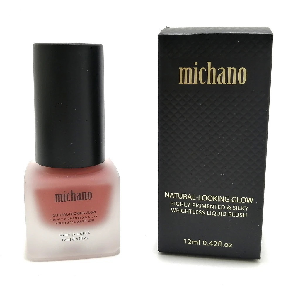 رژگونه مایع GLISTENING PEACH میچانو Michano