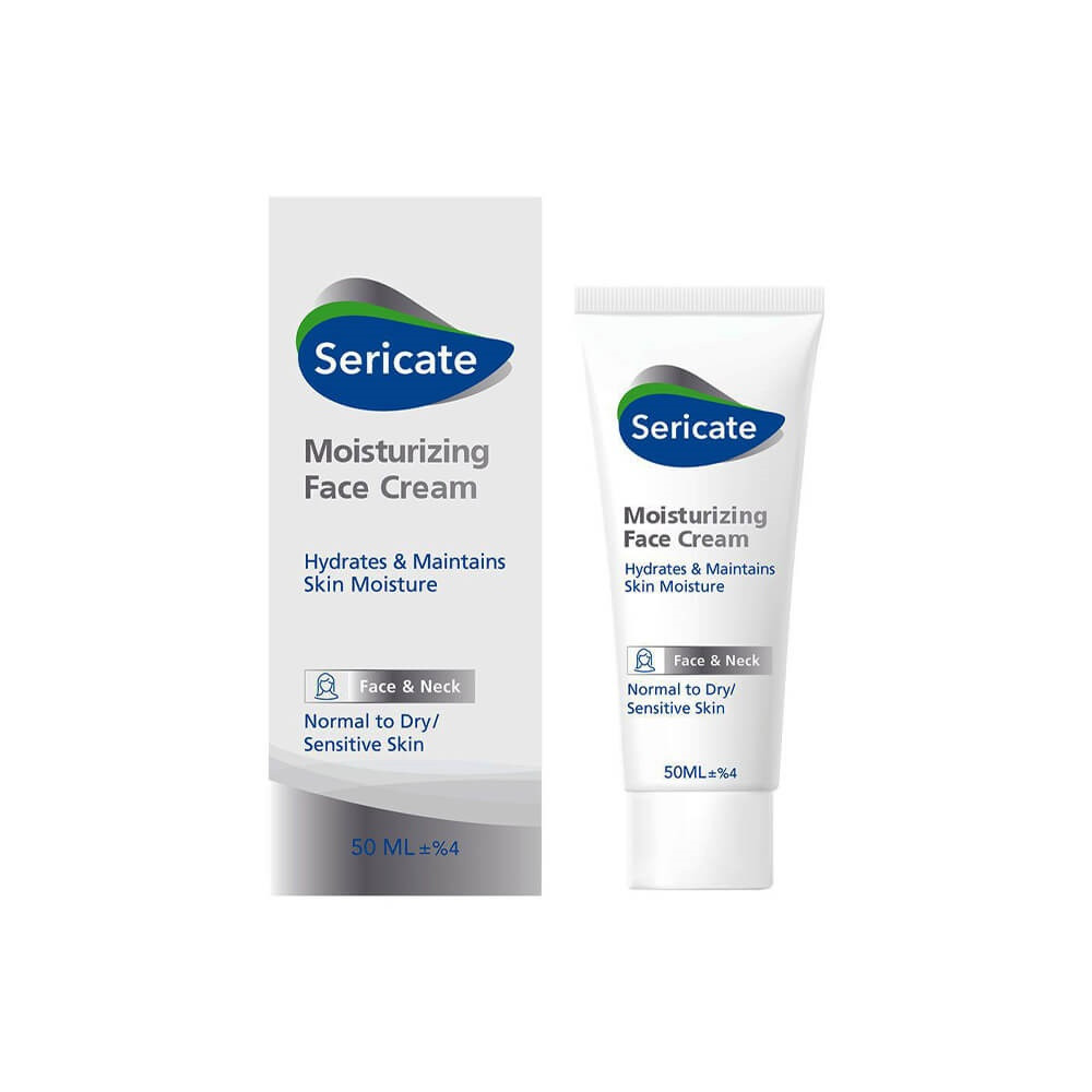 کرم مرطوب کننده صورت مناسب پوست نرمال و خشک سری کیت Sericate