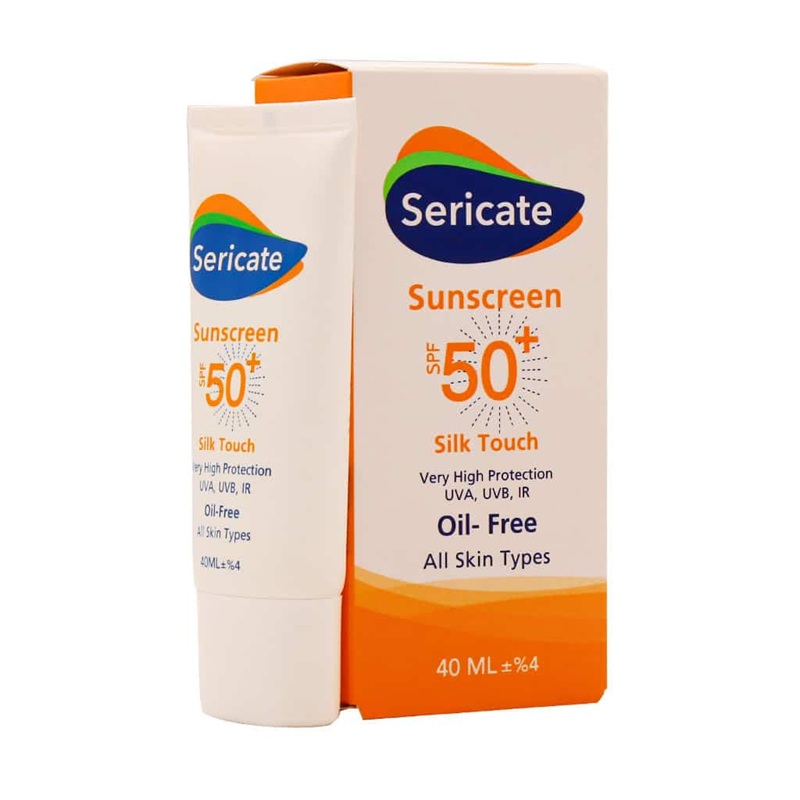 کرم ضد آفتاب سیلک تاچ +SPF50 سری کیت Sericate
