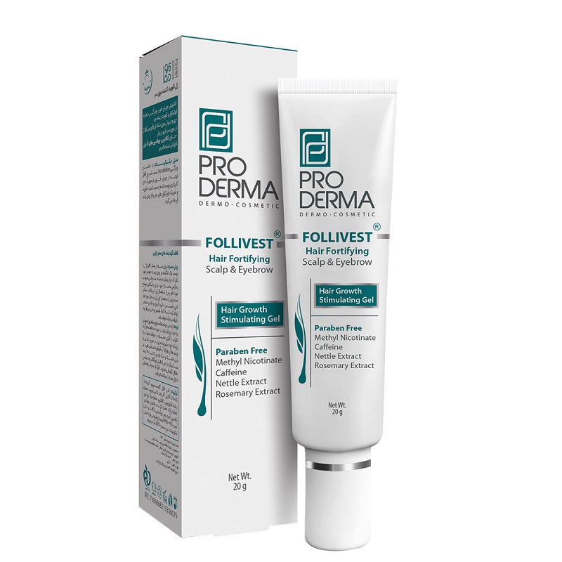 ژل تقویت کننده موی سر پرودرما PRODERMA
