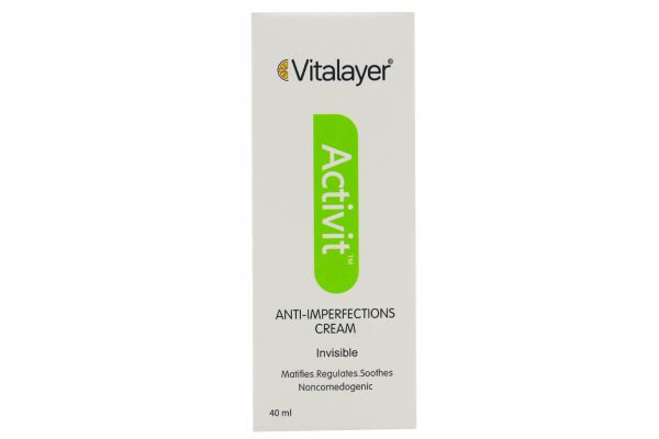 کرم ضد جوش اکتیویت بی رنگ ویتالیر Vitalayer