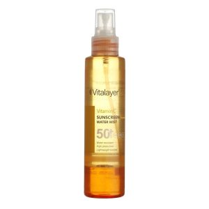 اسپری ضد آفتاب با +SPF50 حاوی ویتامین C ویتالیر Vitalayer