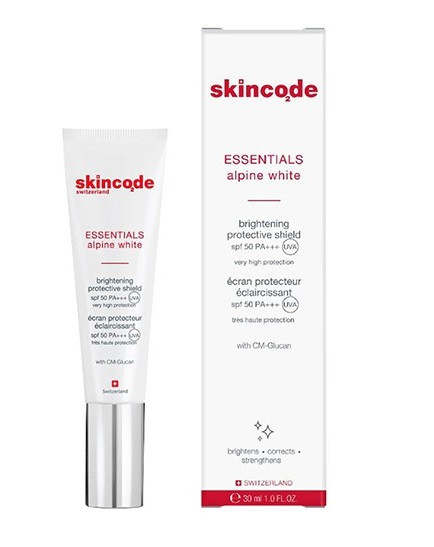 لوسیون ضد آفتاب روشن کننده اسکین کد skincode