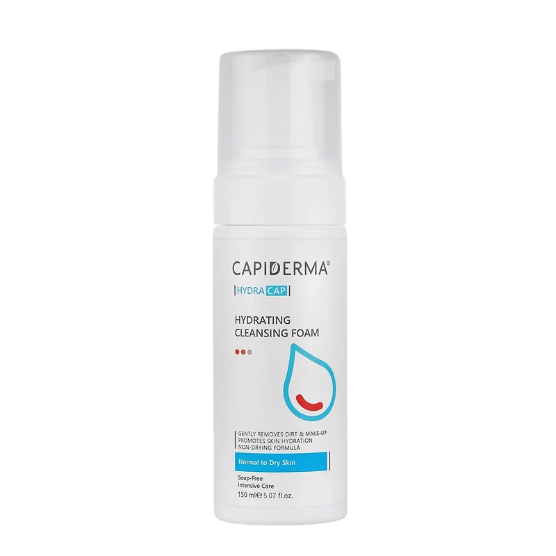 فوم شستشوی صورت مخصوص پوست خشک و حساس کپیدرما CAPIDERMA