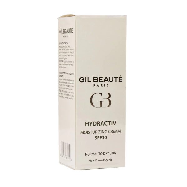 کرم مرطوب کننده ضد آفتاب SPF30 مناسب پوست نرمال تا خشک ژیل بوته Gil Beaute