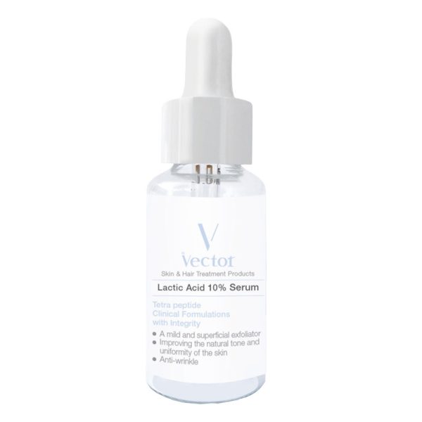 سرم لاکتیک اسید 10% وکتور vector
