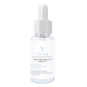 سرم نیاسینامید 5% و زینک 1% وکتور vector