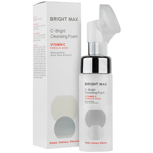 فوم پاک کننده صورت ویتامین سی برایت برایت مکس BRIGHT MAX