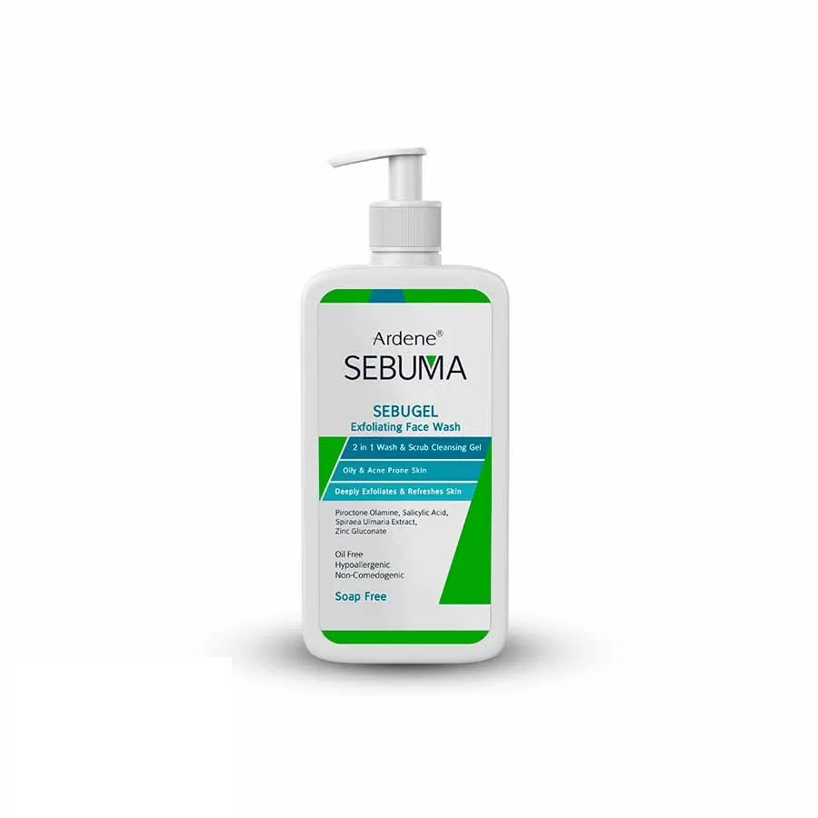 ژل شوینده مناسب پوست چرب و دارای آکنه آردن سبوما arden SEBUMA