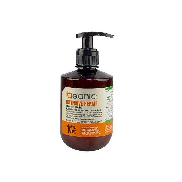 ماسک مو بیرون حموم بدون سولفات ریپیر کلینیک کندی Cleanic Kindi