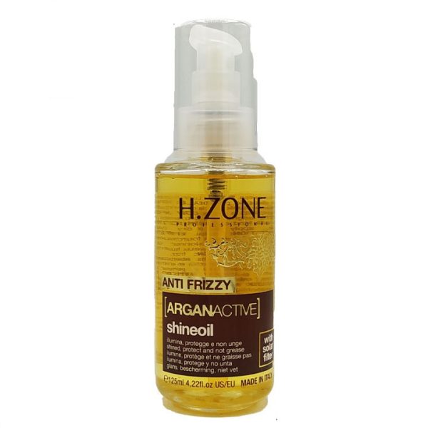 روغن براق کننده مو حاوی آرگان 125 میل اچ زون H.ZONE