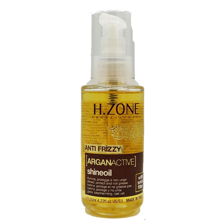 روغن براق کننده مو حاوی آرگان 125 میل اچ زون H.ZONE