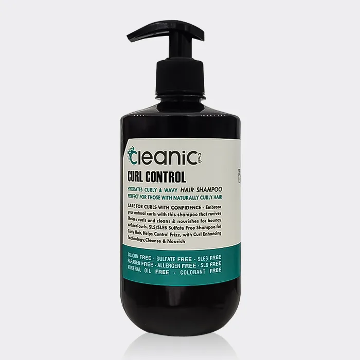 شامپو موهای فر 500 میل کلینیک کیندی Cleanic kindii